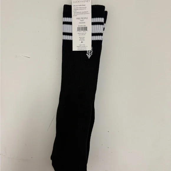 FP Movement by Free People Ribbed Crew Socks - Picture 3 of 4